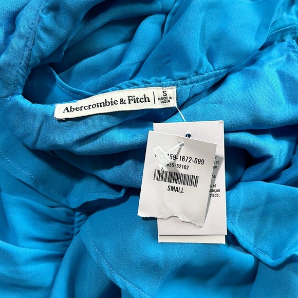 Abercrombie & Fitch Ruffle Flutter Sleeve Mini Dress - Picture 3 of 4